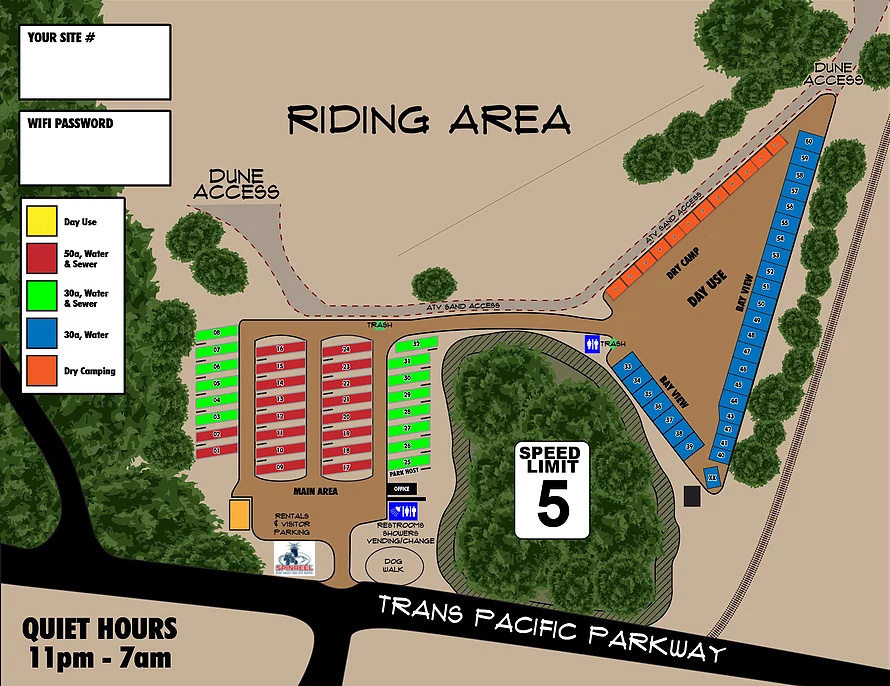 About / Park Map Box Car Hill Campground Atv Rental Services in